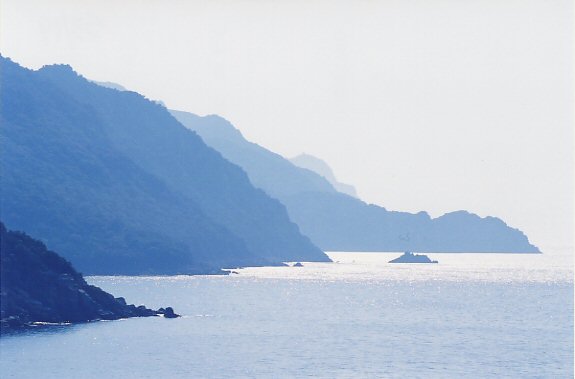 Corsican coastline