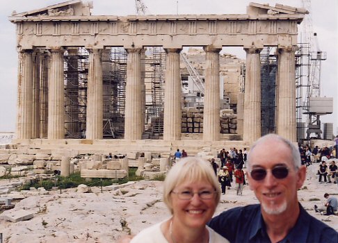 on the Acropolis