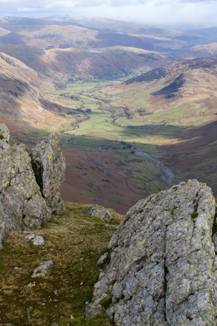 View of Great Landale from Crinkle Crags